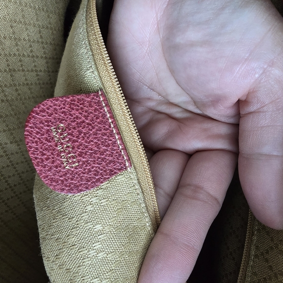 C10 GUCCI VINTAGE SUEDE BAG - Picture 5 of 12